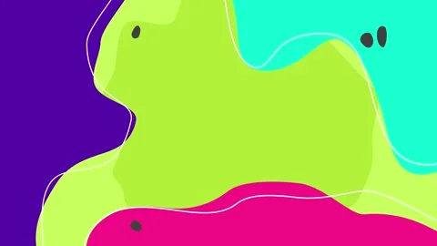 Colorful flat background Stock Footage 239876729