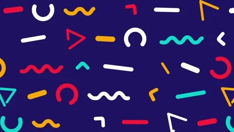 Colorful Flat Backgrounds Stockmateriaal After Effects