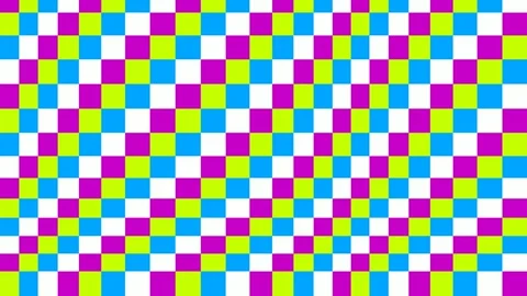Colorful flat mosaic pattern 4K seamless Stock Footage 342080795