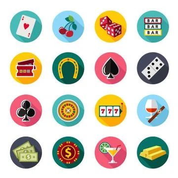 Colorful flat vector icons set. Quality design illustrations, elements and 스톡 일러스트