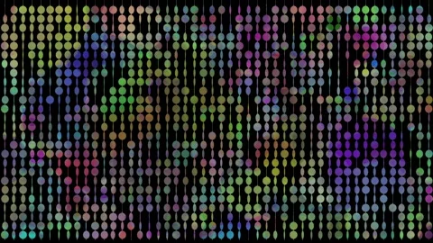Colorful Flickering Sequins Flickering Background Stock Footage 155280569