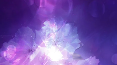 Colorful Floral Art Background Loop Vídeos de archivo 139379967