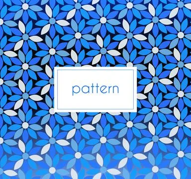 Colorful floral pattern Stock Illustration