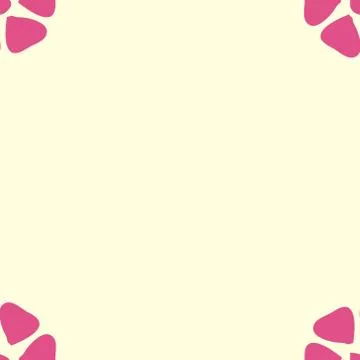 Colorful floral seamless pattern with simple flowers Illustrazione stock