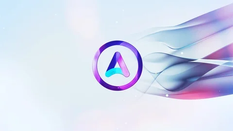 Colorful Flow Logo Stock After Effects