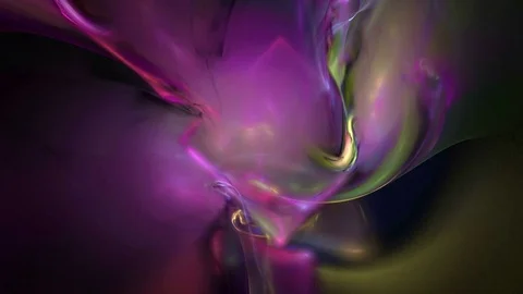 Colorful flower pattern abstract motion background Stock Footage 70951484