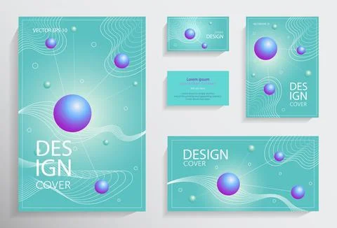Colorful fluid design イラスト素材