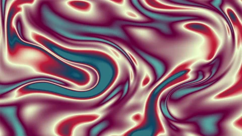 Colorful Fluid Gradient With Abstract Waves Stock Footage 146466529