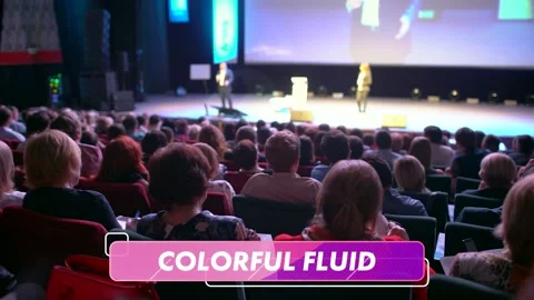 Colorful Fluid Lower Thirds Stock After Effects