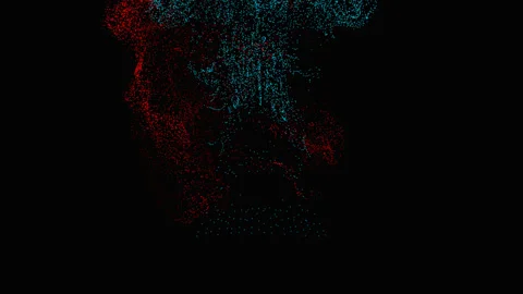 Colorful fluid magic motion background Video stock 239763545