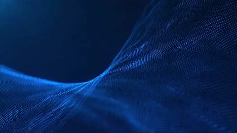Colorful Fluid Particles | Animated Background Stock Footage 194549248
