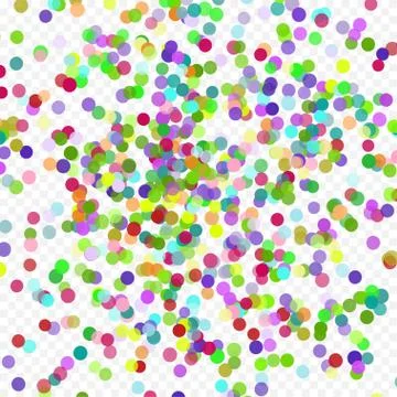 Colorful flying falling the elements of decoration of the celebration. Abstract 스톡 일러스트