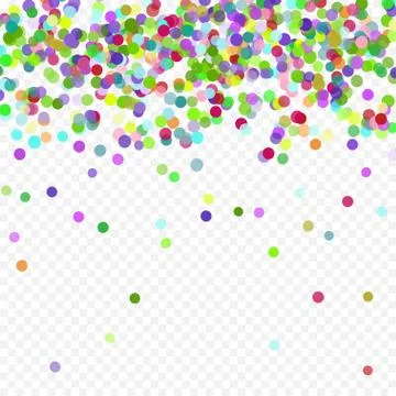 Colorful flying falling the elements of decoration of the celebration. Abstract イラスト素材