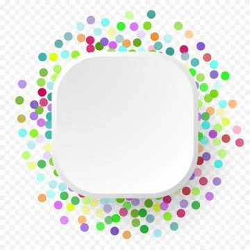 Colorful flying falling the elements of decoration of the celebration. Abstract 스톡 일러스트