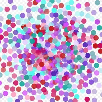 Colorful flying falling the elements of decoration of the celebration. Abstract イラスト素材