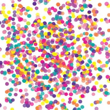 Colorful flying falling the elements of decoration of the celebration. Abstract 스톡 일러스트