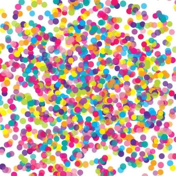 Colorful flying falling the elements of decoration of the celebration. Abstract 스톡 일러스트