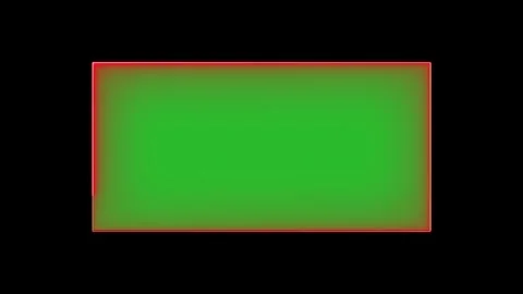 Colorful frame with green screen. green screen green background and green b.. Stock Footage 305298322