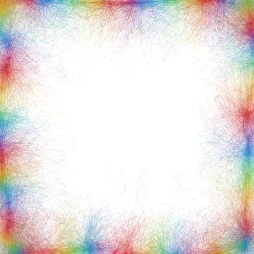 Colorful frame Stock Illustration