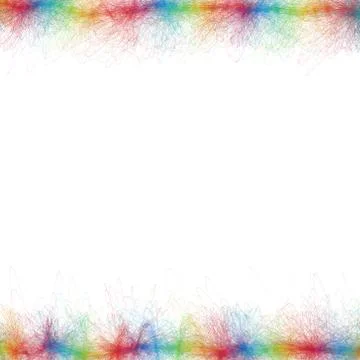 Colorful frame Stock Illustration