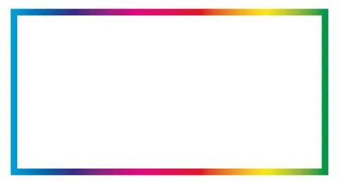Colorful frame, vector illustration. Stock Illustration