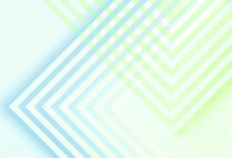 Colorful frames corners. 3d illustration Illustrazione stock