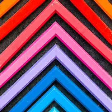 Colorful frames Stock Photos