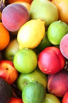 Colorful fruit Stock Photos