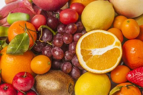 Colorful fruit Stock Photos