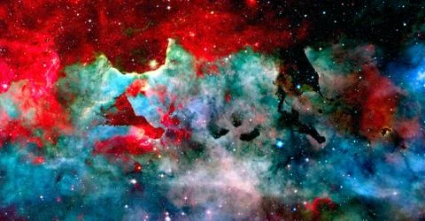 Colorful galaxy background. Elements of this image furnished by NASA Stock Photos