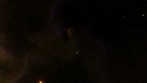 Colorful galaxy with nebula, clouds and starlight Stock Footage 220905680
