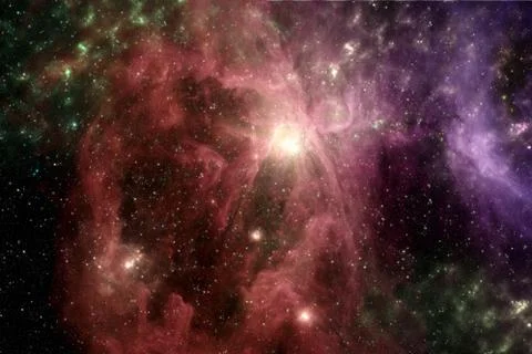 Colorful galaxy outer space background Elements of this image furnished by NA Stock Photos