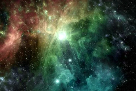 Colorful galaxy outer space background Elements of this image furnished by NA Stock Photos