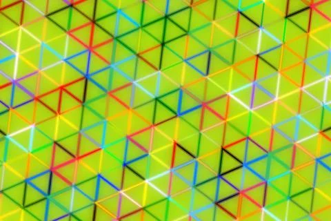 Colorful geometric 3d cubes pattern with vibrant colors Stock Photos