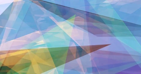 Colorful Geometric Abstract Background as Fun Theme Stock Footage 84082654