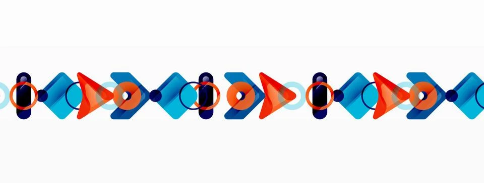 Colorful geometric abstract background. Minimal triangle and square shapes Stock Illustration