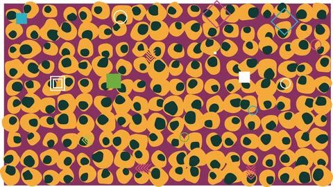 Colorful geometric abstract pattern design Stock Illustration