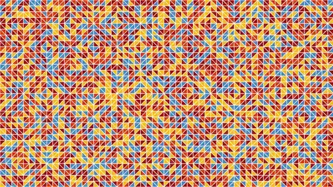 Colorful geometric abstract pattern design with vibrant lines and shapes il.. Stock Illustration