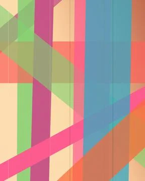 A colorful geometric abstract pattern with diagonal blocks and soft gradien.. Illustrazione stock