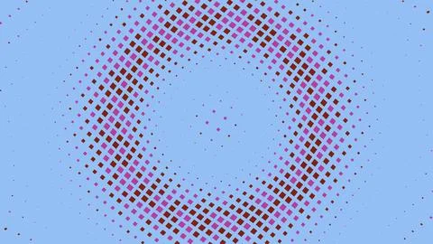 Colorful geometric abstract pattern with diamond shapes Stockillustratie