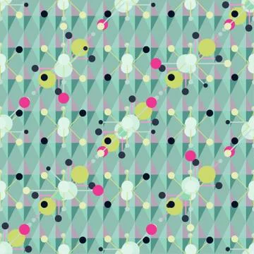 Colorful geometric abstract pattern Stock-Illustration