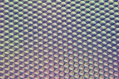 Colorful geometric abstract pattern with prism-like texture and iridescent Stock Photos