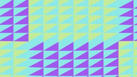 A colorful geometric abstract pattern of triangles Stock-Footage 330075699