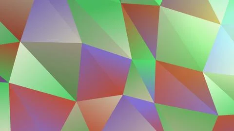 Colorful geometric abstract pattern with triangles and polygons Stock Illustration
