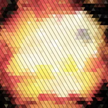 Colorful geometric background, abstract triangle pattern vector 스톡 일러스트