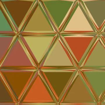 Colorful Geometric Background. Abstract Triangular Pattern in pale colors 스톡 일러스트