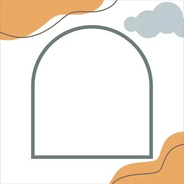 Colorful geometric background. Boho composition. Eps10 vector. Stock Illustration