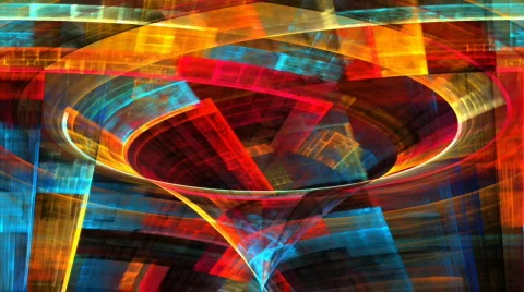 Colorful geometric background Stock Footage 549135