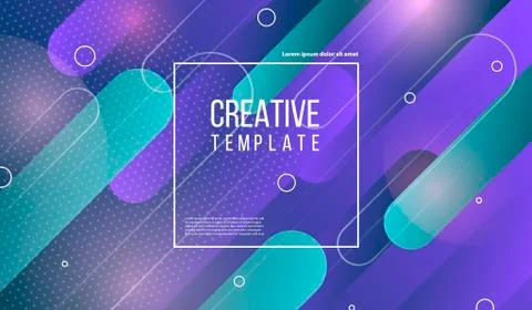 Colorful geometric background. Gradient background bright colors Stock Illustration