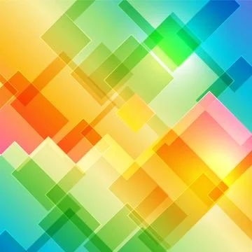 Colorful geometric background Stock Illustration